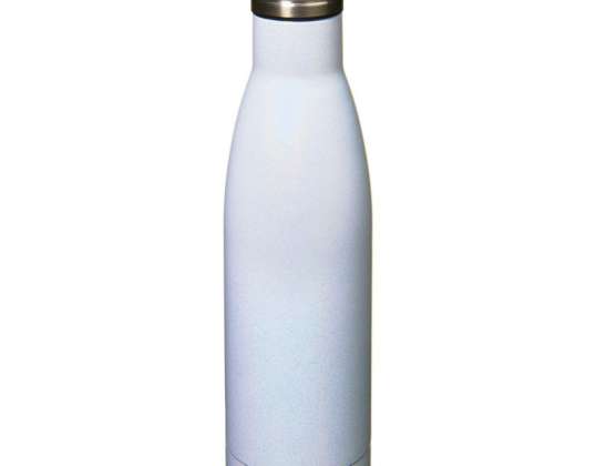 Vasa Aurora Bouteille isotherme en cuivre 500 ml Bouteille thermos blanche à double paroi en acier inoxydable