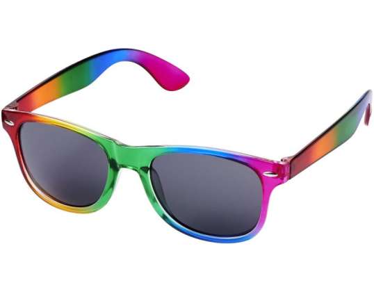 Lunettes de soleil arc-en-ciel colorées – Colorées et protectrices