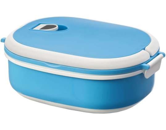 Spiga Lunchbox 750ml en bleu et blanc Récipient alimentaire compact et étanche