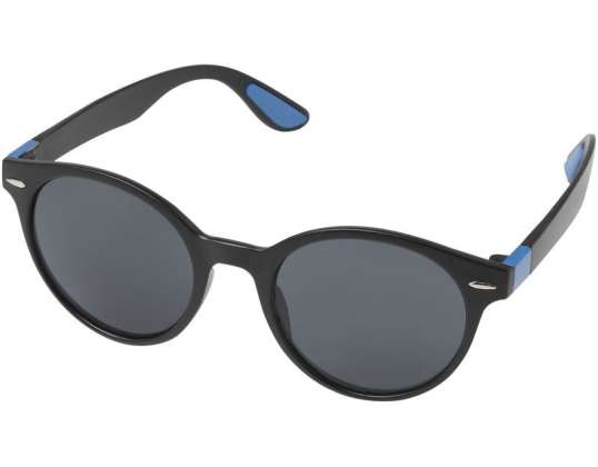 Steven Runde  Trendige Sonnenbrille in Processblau   Stilvoll &amp; Modern