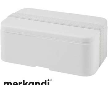 MIYO Pure Lunchbox Antimicrobien Blanc Hygiénique Durable Récipient alimentaire compact