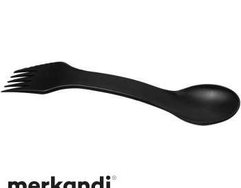 Epsy Multifunction Cutlery 3 in 1: Spoon Fork Knife in Black