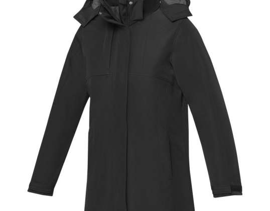 Parka robusta para mujer con aislamiento térmico: chaqueta de invierno resistente a la intemperie con capucha