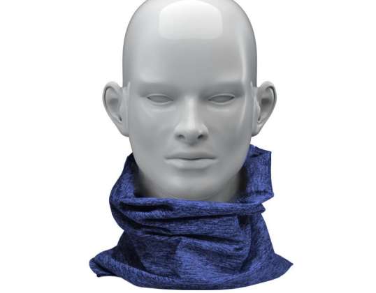 Sporty Multiscarf in Blue Black Dynamic &amp; Functional for Active People