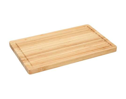 Large Bamboo Cutting Board Rectangular Natural &amp; Sustainable