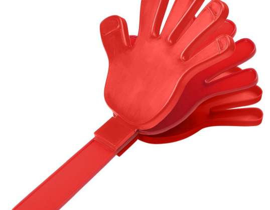 Klapper Hand in Standard Red – Loud Fan Merchandise for Events