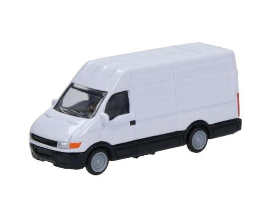 Miniature Vehicle Delivery Car White: Charming Collector's Item for Car Enthusiasts