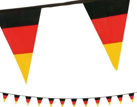 Pennant Chain Germany in National Colors – Decorative and Patriotic