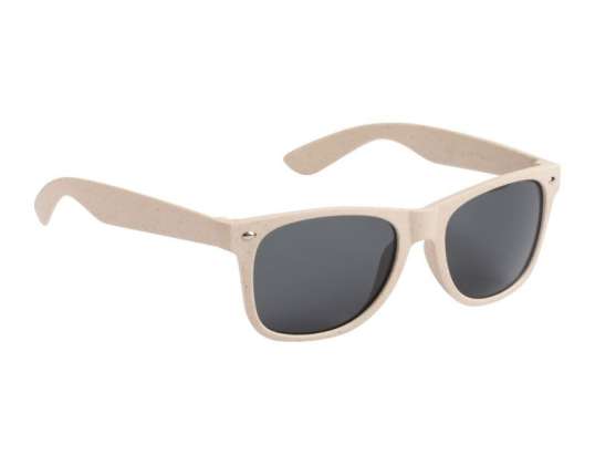 Kilpan Lunettes de soleil anti-UV en beige Lunettes décontractées élégantes