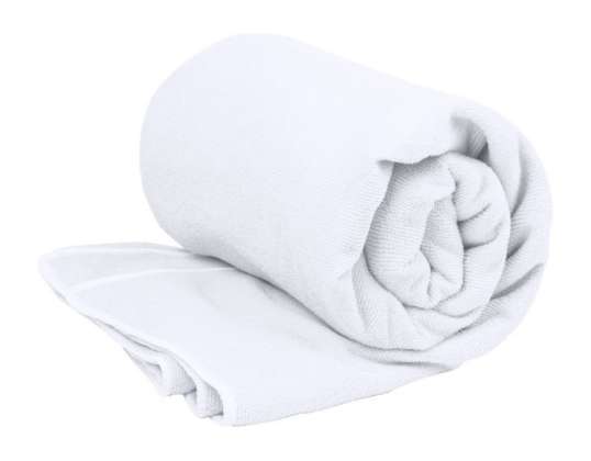 Risel Towel made of recycled RPET White: Eco-friendly Soft Versatile