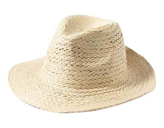 Randolf straw hat made of natural material Stylish & environmentally friendly sun hat