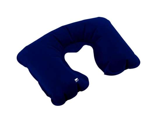 Vildex RPET Neck Pillow in Dark Blue – Comfortable &amp; Environmentally Friendly Travel