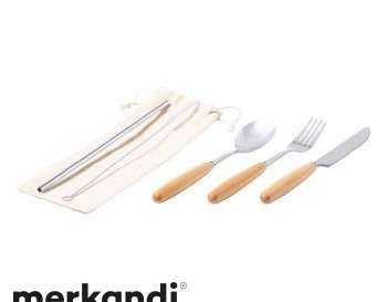 Basuky Natural Cutlery Set: Ecological &amp; Stylish