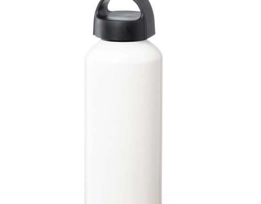 Bouteille d’eau sportive Fecher 500ml Functional en blanc