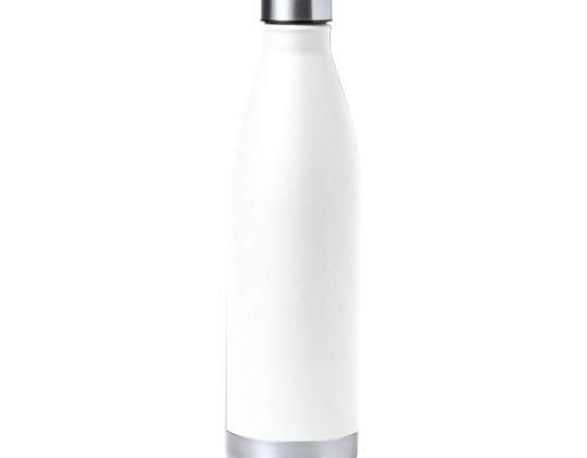 Bouteille isotherme de luxe isotherme de luxe en cuivre Willy 750ml blanc