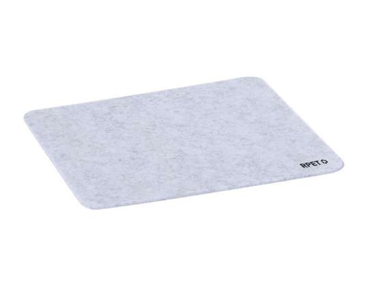 Sustainable Lena RPET Mousepad in Dark Grey – Eco-Friendly Desk Pad