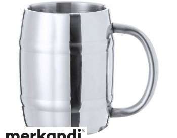 Solara Elegant Cocktail Mug in Silver – Perfect for Stylish Evenings