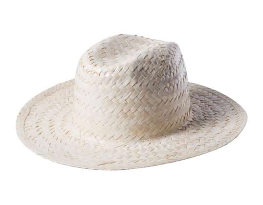 Chapeau de paille chic Dimsa en beige Une protection solaire élégante pour des journées élégantes