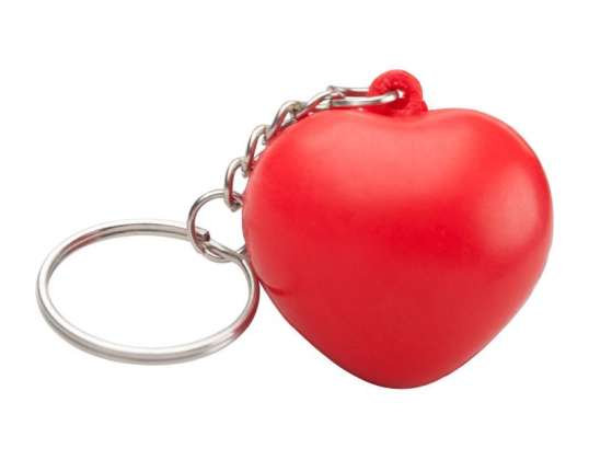 Silene Relaxation Ball Red with Keyring – Stress Relief Toy