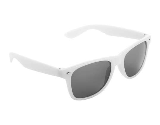 Xaloc Elegant Sunglasses in White Modern UV Protection