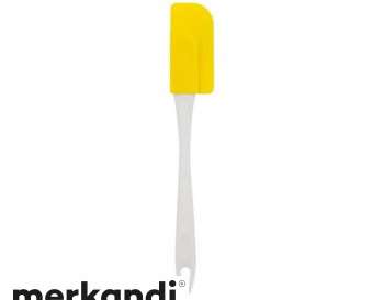 Kerman Baking Spatula White/Yellow: Ergonomic, heat-resistant, durable, versatile, easy to clean