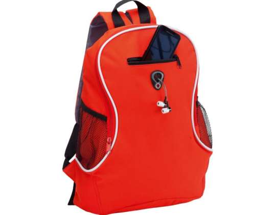 Humus Urban Backpack in Signal Red – Modern &amp; Versatile for Everyday Use