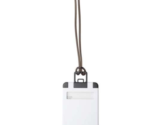 White Glasgow Luggage Tag – Elegant &amp; Practical for Globetrotters