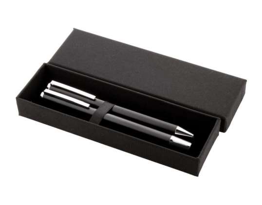 Ralum stationery set in black – elegant design for office and school