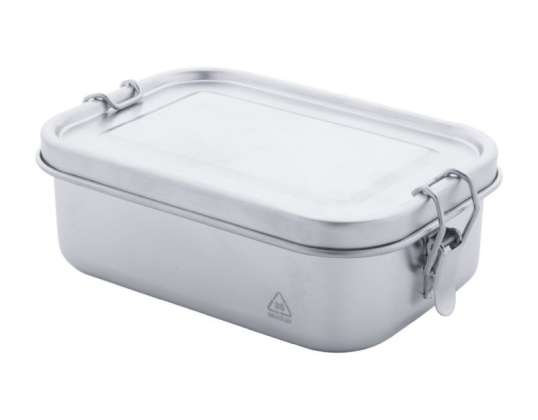 Risaiku Lunchbox Silber  Edelstahl Mahlzeitenbehälter – Elegant &amp; Robust