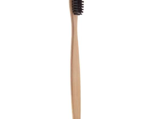 Brosse à dents en bambou Boohoo en noir naturel – Eco chic et efficace