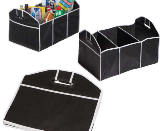 Bergen Car Trunk Organizer in Black – Order &amp; Safety