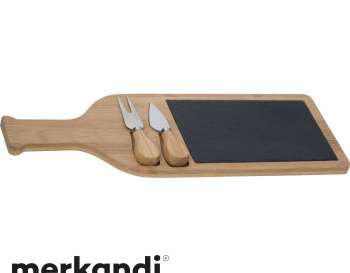 Calais Cheese Board with Elegant Slate Top in Black Stylish &amp; Practical