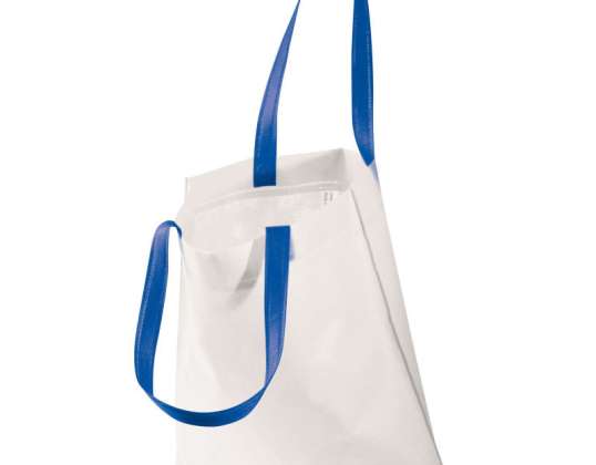 High-quality blue shoulder bag in Erlangen Style meets function