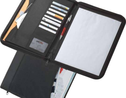 A4 Business Folder Panama Black Conference Folder Document Case Presentation Folder