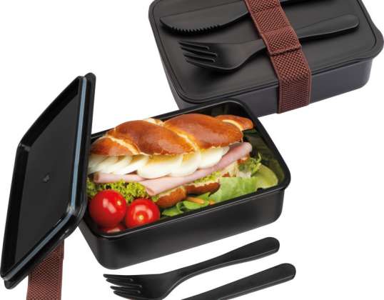 Lunchbox Vigo Black Stylish & Practical Robust storage for on the go