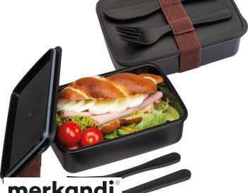 Black lunch box 'Vigo' – stylish and practical for on the go