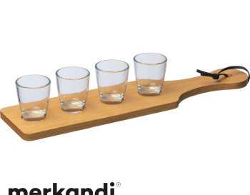 Kufstein Shot Glasses Set in Beige – Elegance for Special Occasions