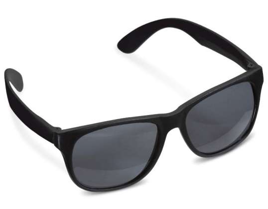 Neon Sonnenbrille UV400 in Doppelschwarz – Ultramodern &amp; Schützend