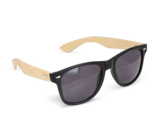 Ochelari de soare Justin RPC cu ochelari de protecție UV400 Bamboo Black