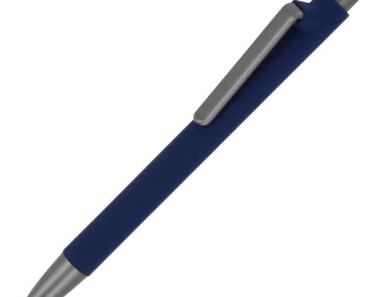 Madeira Stylus R ABS Ballpoint Pen Dark Blue Multifunctional Writing Pen with Touch Screen