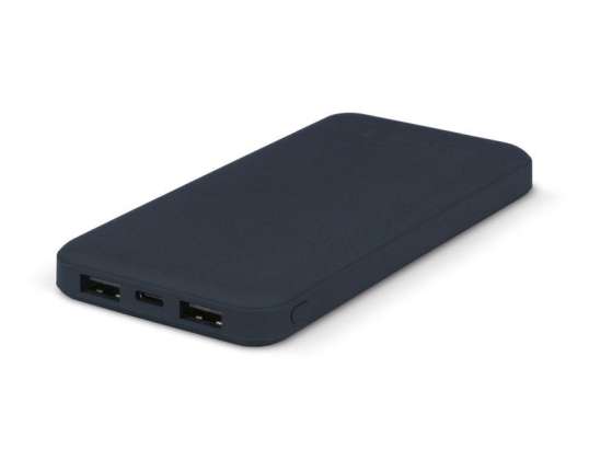 Power Bank Rock 10,000mAh High Capacity Battery Dark Blue Portable Charger