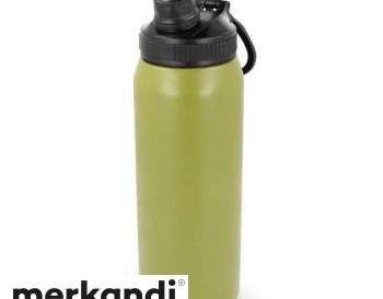 Thermoflasche Clark 800 ml   Olivgrün   Doppelwandige Edelstahl Trinkflasche   Robust und Stilvoll