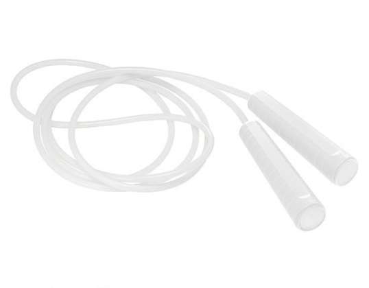 Classic skipping rope in pure white Elegant design