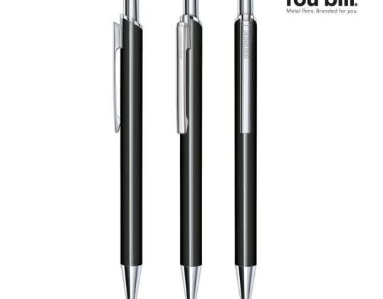 Arvent High Gloss Ballpoint Pen Elegant Black