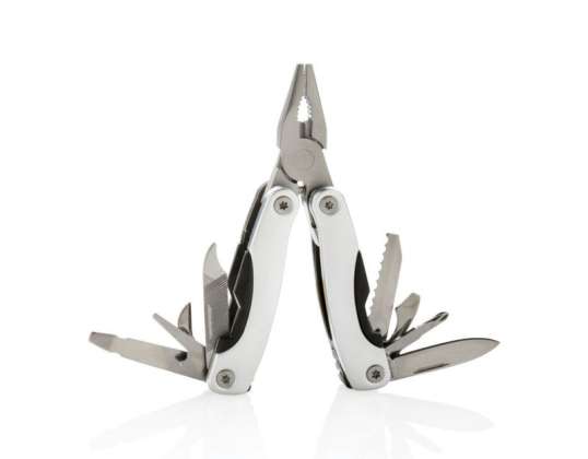 Compact mini multi-tool versatile silver black multi-tool for on the go