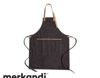 Deluxe Canvas Apron in Black – Elegant & Functional