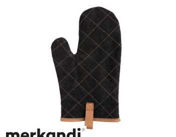 Deluxe Canvas Oven Glove in Black – Protection and Style in the Kitchen