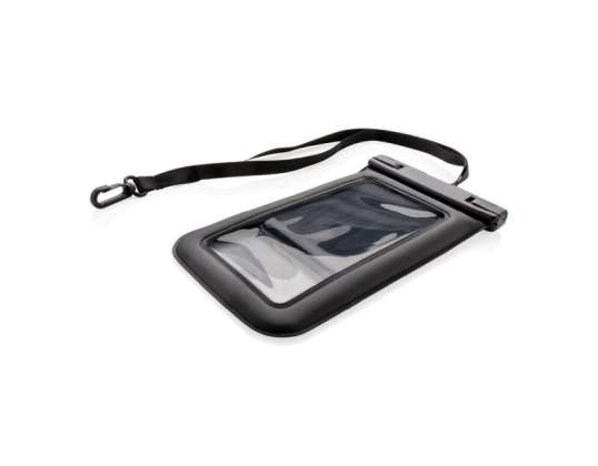 IPX8 Waterproof Floating Phone Case in Black Safe &amp; Practical