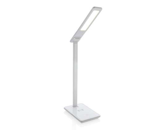 5W Wireless Charging LED Desk Lamp Multifunctional Lighting White