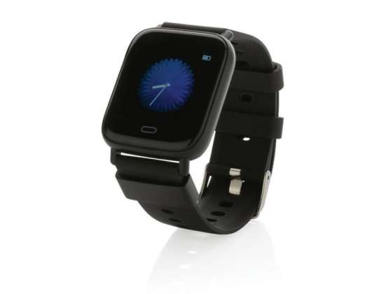 Fit Watch in Black made of RCS certified recycled TPU - Eco-friendly